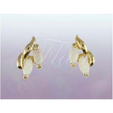 Dual Leaf design Gold Plated